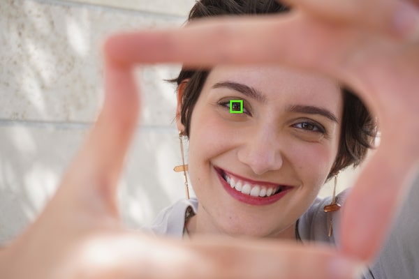 Afbeelding van realtime eye-autofocus voor mensen