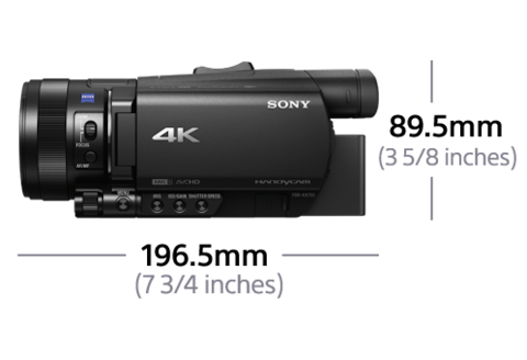 4K HDR-camcorder met snelle hybride autofocus | 4K Handycam FDR