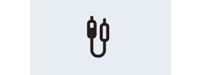 Afbeelding van het logo van Connectiviteit A/V-ingang.
