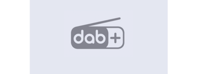 Afbeelding van het logo van DAB+.