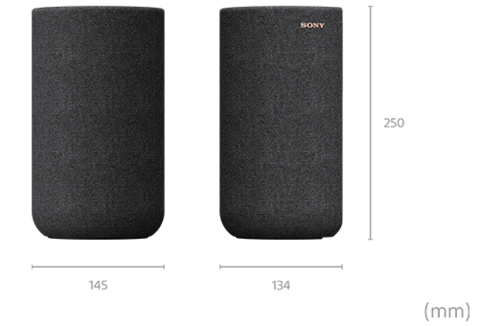 Standaard Sony HT-A9 zwart set van